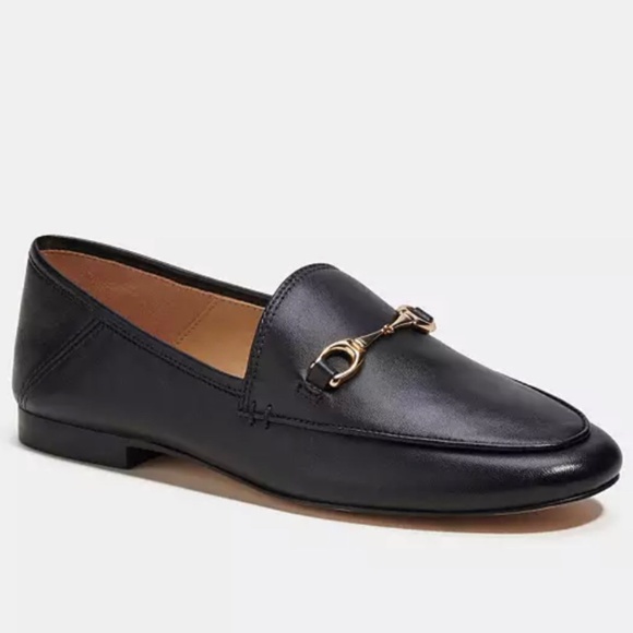 Coach Haley Leather Loafers - Picture 1 of 9